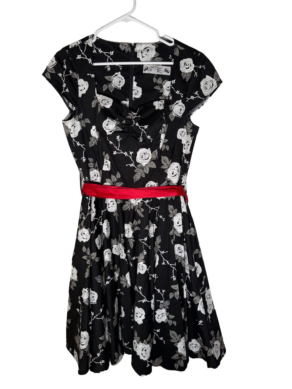 Hot Topic - Women's Black Fit N Flare Dress - Size XL